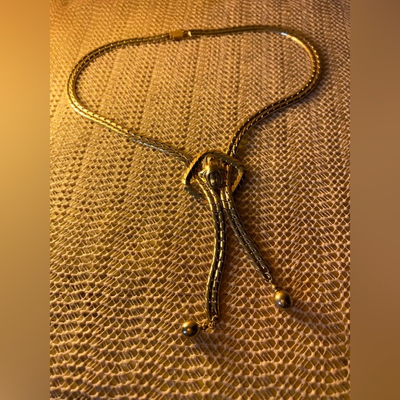 Vintage Gold plated double Cuban or cable style chain necklace - Picture 5 of 14